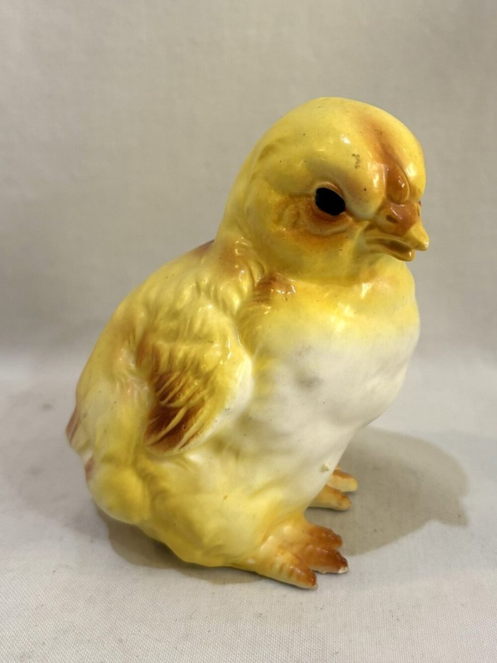 VTG MCM Porcelain Baby Chicken Chick Figurine Made in Japan